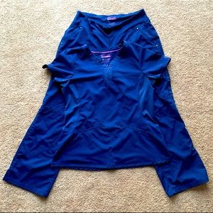 Healing Hands Purple Label Yoga Scrub Set